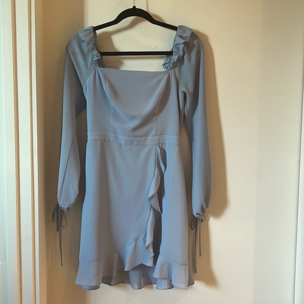 ALI & JAY Blue Mini Cocktail Dress